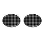 Douglas Tartan Cufflinks (Oval)