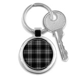Douglas Tartan Key Chain (Round)