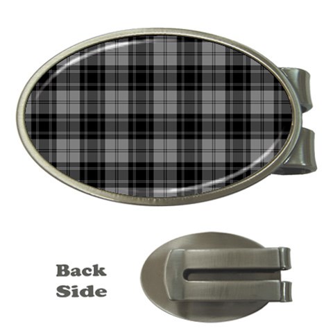 Douglas Tartan Money Clip (Oval) from ArtsNow.com Front