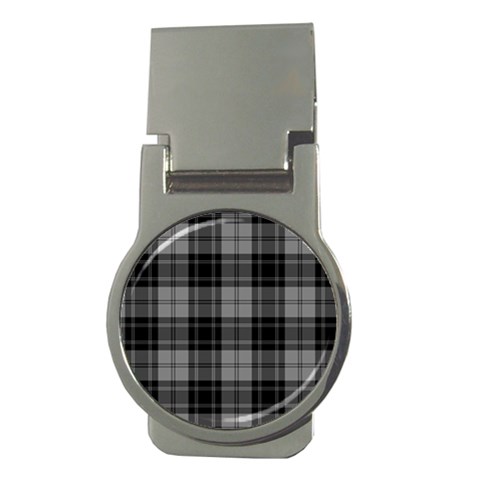 Douglas Tartan Money Clip (Round) from ArtsNow.com Front