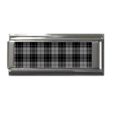 Douglas Tartan Superlink Italian Charm (9mm) from ArtsNow.com Front