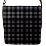 Douglas Tartan Flap Closure Messenger Bag (S)