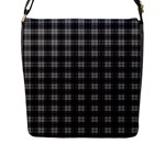 Douglas Tartan Flap Closure Messenger Bag (L)