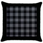 Douglas Tartan Throw Pillow Case (Black)