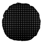 Douglas Tartan Large 18  Premium Flano Round Cushion