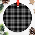 Douglas Tartan Ornament (Round)
