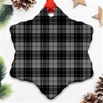 Douglas Tartan Ornament (Snowflake)