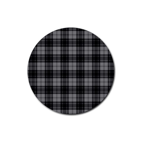 Douglas Tartan Rubber Coaster (Round) from ArtsNow.com Front