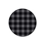 Douglas Tartan Rubber Round Coaster (4 pack)