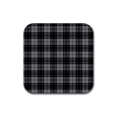 Douglas Tartan Rubber Square Coaster (4 pack) from ArtsNow.com Front
