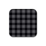 Douglas Tartan Rubber Square Coaster (4 pack)