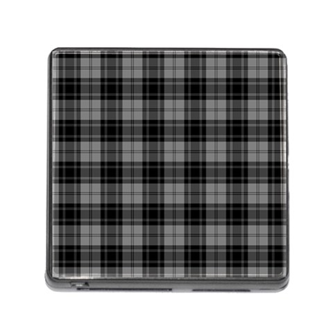 Douglas Tartan Memory Card Reader (Square) from ArtsNow.com Front