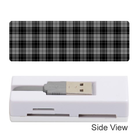 Douglas Tartan Memory Card Reader (Stick) from ArtsNow.com Front
