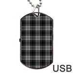 Douglas Tartan Dog Tag USB Flash (Two Sides)