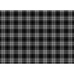 Douglas Tartan Birthday Cake 3D Greeting Card (7x5)