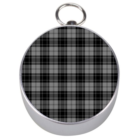 Douglas Tartan Silver Compass from ArtsNow.com Front