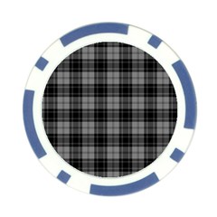 Douglas Tartan Poker Chip Card Guard from ArtsNow.com Back