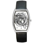 roze Barrel Style Metal Watch