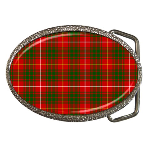 Bruce Tartan Belt Buckle from ArtsNow.com Front