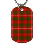 Bruce Tartan Dog Tag (Two Sides)