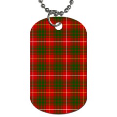 Bruce Tartan Dog Tag (Two Sides) from ArtsNow.com Back