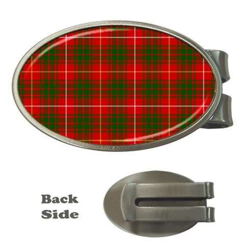 Bruce Tartan Money Clip (Oval) from ArtsNow.com Front