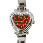 Bruce Tartan Heart Italian Charm Watch