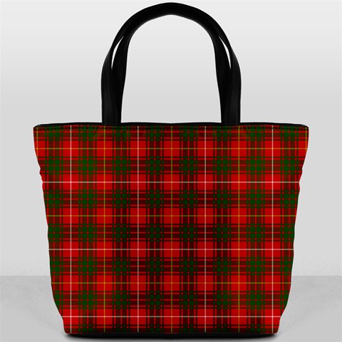 Bruce Tartan Bucket Bag from ArtsNow.com Back