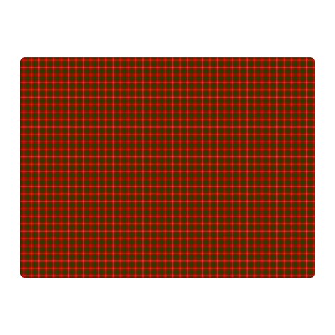 Bruce Tartan Double Sided Flano Blanket (Mini) from ArtsNow.com 35 x27  Blanket Front