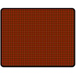 Bruce Tartan Fleece Blanket (Medium) (One Side)