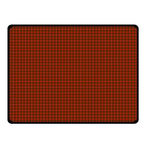 Bruce Tartan Double Sided Fleece Blanket (Small) (Two Sides) from ArtsNow.com 45 x34  Blanket Front