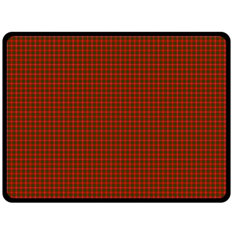 Bruce Tartan Double Sided Fleece Blanket (Large) (Two Sides) from ArtsNow.com 80 x60  Blanket Front