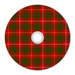 Bruce Tartan CD Wall Clock