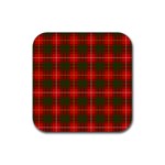 Bruce Tartan Rubber Coaster (Square)