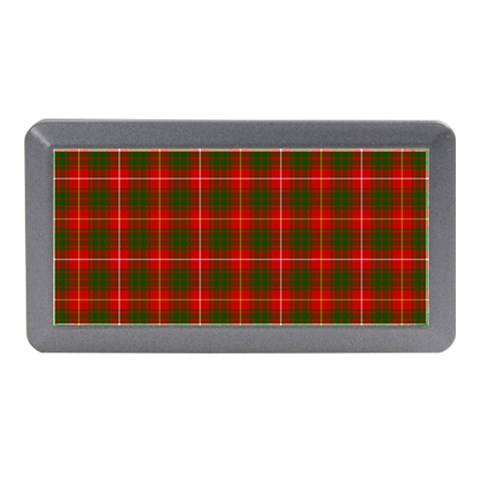 Bruce Tartan Memory Card Reader (Mini) from ArtsNow.com Front