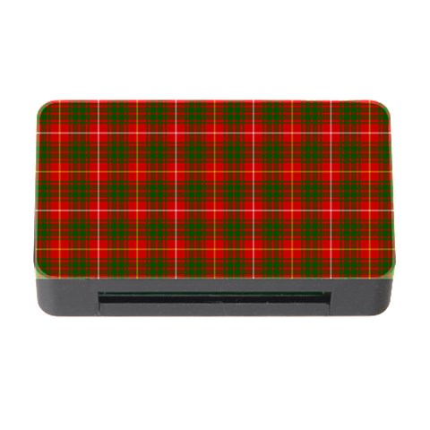Bruce Tartan Memory Card Reader with CF from ArtsNow.com Front