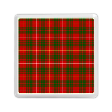 Bruce Tartan Memory Card Reader with Storage (Square) from ArtsNow.com Front