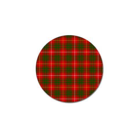 Bruce Tartan Golf Ball Marker (10 pack) from ArtsNow.com Front