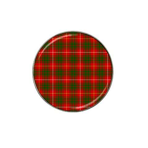 Bruce Tartan Hat Clip Ball Marker from ArtsNow.com Front
