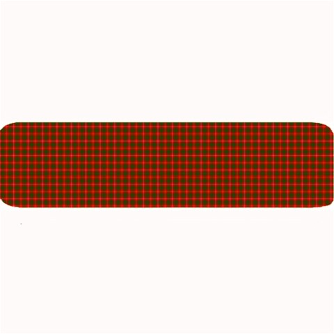 Bruce Tartan Medium Bar Mat from ArtsNow.com 32 x8.5  Bar Mat