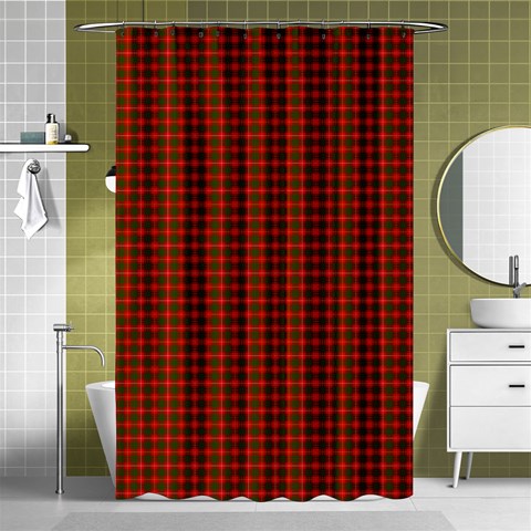 Bruce Tartan Shower Curtain 48  x 72  (Small) from ArtsNow.com Curtain(48  X 72 ) - 42.18 x64.8  Curtain(48  X 72 )