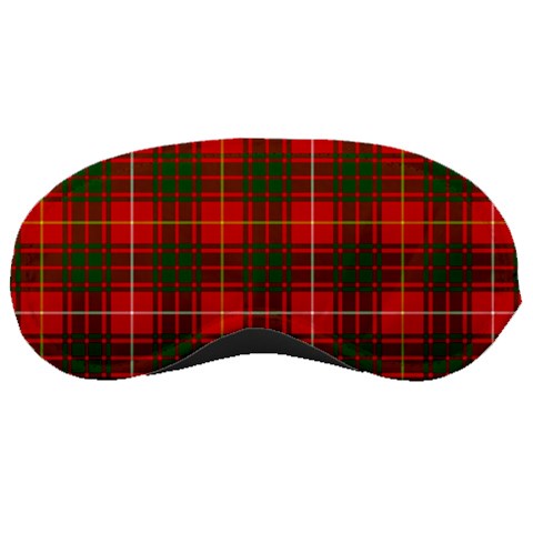 Bruce Tartan Sleeping Mask from ArtsNow.com Front