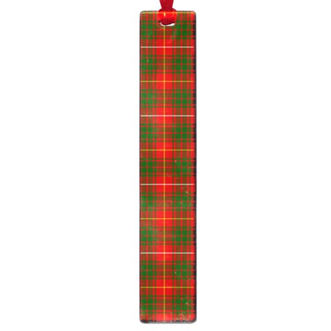 Bruce Tartan Large Book Mark from ArtsNow.com Front