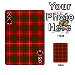 Bruce Tartan Playing Cards 54 Designs