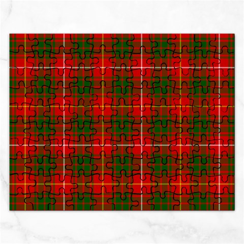 Bruce Tartan Jigsaw Puzzle (Rectangular) from ArtsNow.com Front