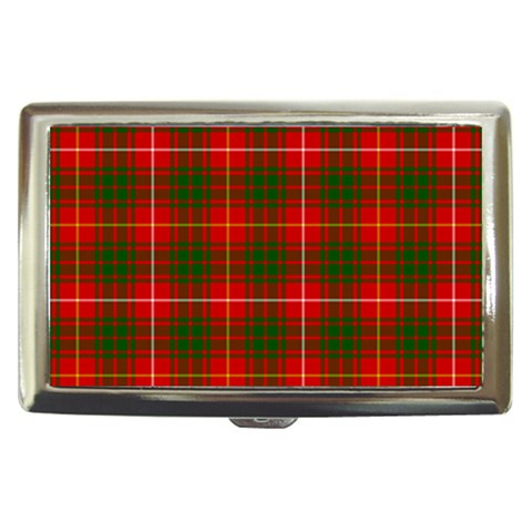 Bruce Tartan Cigarette Money Case from ArtsNow.com Front