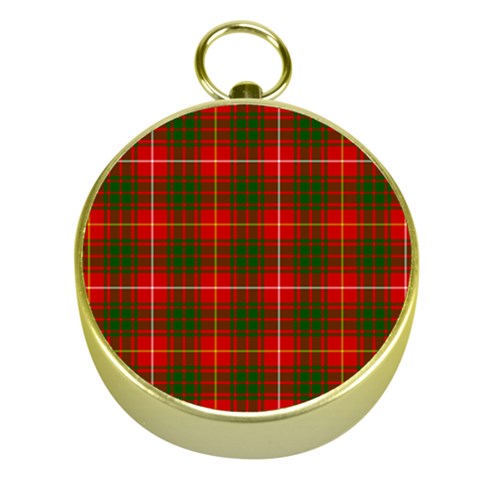 Bruce Tartan Gold Compass from ArtsNow.com Front
