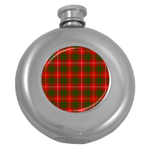 Bruce Tartan Hip Flask (5 oz) from ArtsNow.com Front