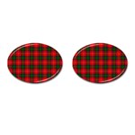 Chisholm Tartan Cufflinks (Oval)