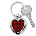 Chisholm Tartan Key Chain (Heart)